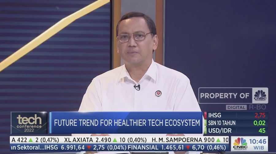 Mego Pinandito (Tangkapan layar CNBC Indonesia TV)