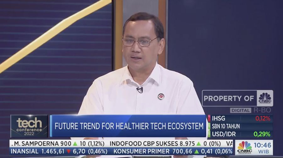 Mego Pinandito (Tangkapan layar CNBC Indonesia TV)