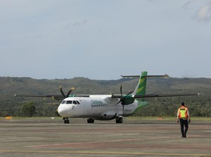 Penjelasan Citilink soal Pesawat Pecah Ban di Halim