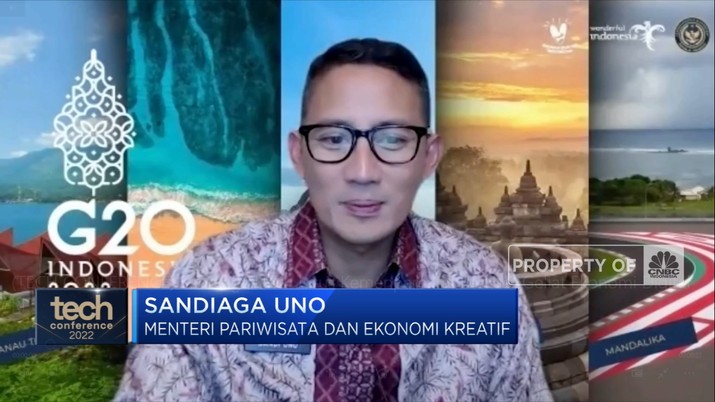 Sandiaga Uno & Jurus Kemenparekraf Perkuat Geliat Ekonomi Digital RI  (CNBC Indonesia TV)