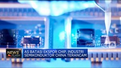 AS Batasi Ekspor Chip, China Terancam