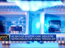 AS Batasi Ekspor Chip, China Terancam