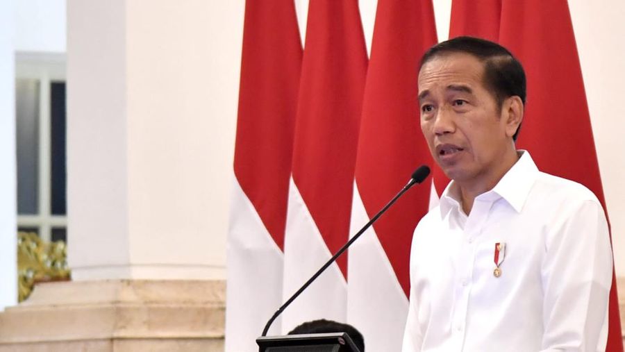Jokowi saat memberikan pengarahan dalam Sidang Kabinet Paripurna yang digelar di Istana Negara. (Dok: Biro Pers Sekretariat Presiden)