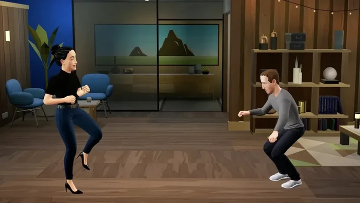 Mark Zuckerberg memamerkan avatar berkaki di Horizon Mark Zuckerberg memamerkan avatar berkaki di Horizon