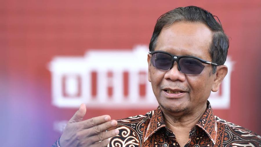 Menko Polhukam Mahfud MD di Istana Kepresidenan Jakarta. (Dok: Biro Pers)