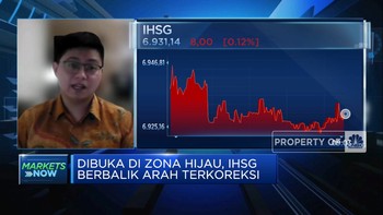Sempat Dibuka Menguat, IHSG Berbalik Arah Terkoreksi