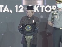 Bicara Soal Krisis, Maruf Amin: Ekonomi Sulit Tahun Depan