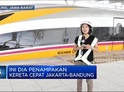 Ini Dia Penampakan Kereta Cepat Jakarta - Bandung