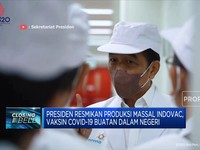 Presiden Resmikan Indovac,Vaksin Covid-19 Buatan Dalam Negeri