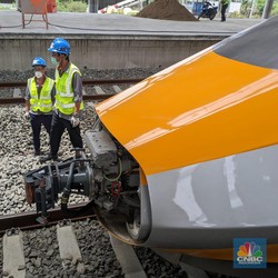 Terkuak! Hidung Mancung Kereta Cepat JKT-BDG dari Dekat