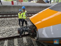 Terkuak! Hidung Mancung Kereta Cepat JKT-BDG dari Dekat