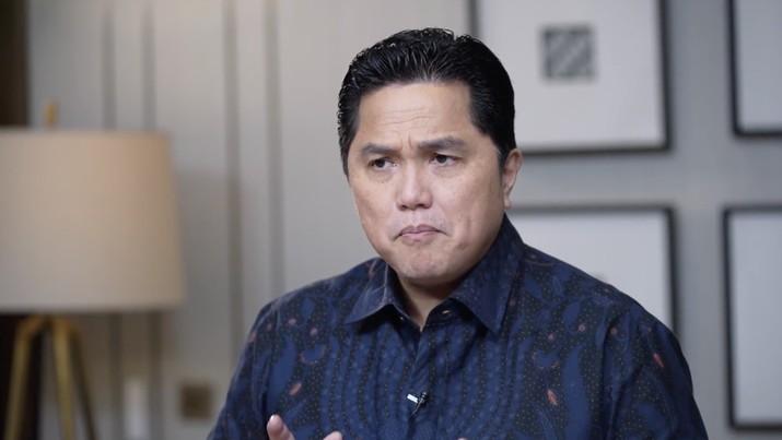 Menteri BUMN Erick Thohir (Tangkapan layar) Menteri BUMN Erick Thohir (Tangkapan layar)