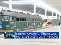 Presiden Jokowi Tinjau Perkembangan Proyek Kereta Cepat