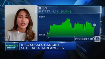Usai 4 Hari Ambles, IHSG Berhasil Dibuka Menghijau