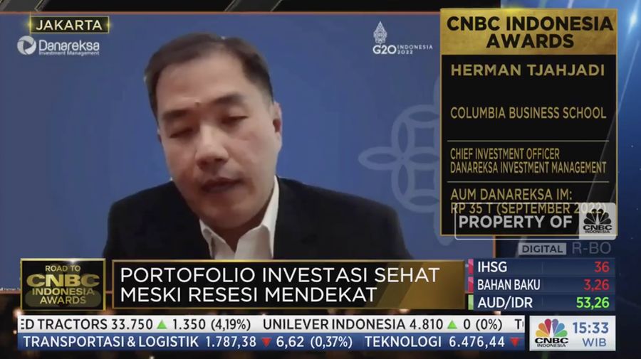 Chief Investment Officer PT Danareksa Investment Management, Herman Tjahjadi