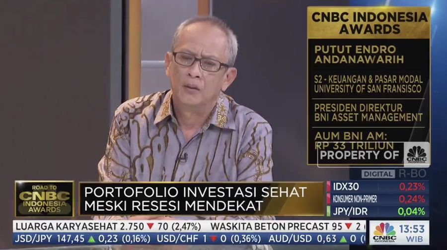 Presiden Direktur PT BNI Asset Management (BNI-AM), Putut Endro Andanawarih