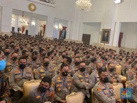 Jokowi Kumpulkan Ratusan Pejabat Polisi di Istana, Ada Apa?