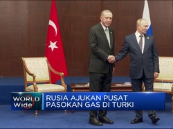 Rusia Mau Bikin Pusat Pasokan Gas Baru di Turki