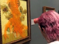 Terulang Lagi! Lukisan Van Gogh Dilempar Sup Tomat oleh Aktivis