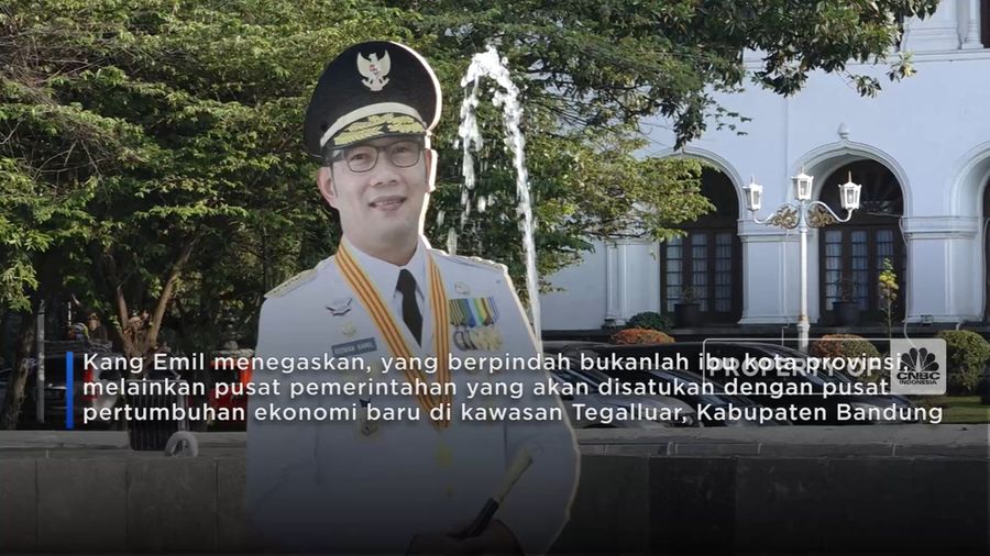 Jawaban Ridwan Kamil Soal Isu Pemindahan Ibu Kota Jawa Barat (CNBC Indonesia TV)