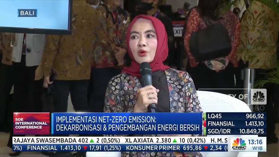 Direktur utama Pertamina, Nicke Widyawati