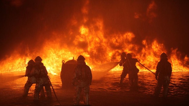 Drone Iran Serang PLTN Barakah UEA, Picu Kebakaran Hebat Tanpa Korban