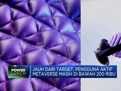 Jauh Dari Target, Pengguna Aktif Metaverse Di Bawah 200 Ribu