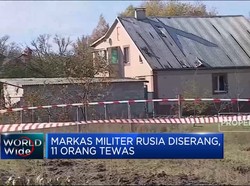 Markas Militer Rusia Diserang, Siapa Pelakunya?