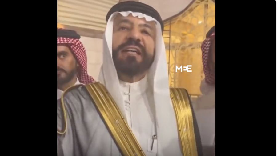 Pangeran Saudi, Saud al-Shaalan, mengomentari reaksi Barat terhadap pengurangan produksi OPEC+ yang diumumkan minggu lalu. (Tangkapan layar via Twitter @MiddleEastEye)