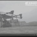 Viral Robot Militer China Berkaki Empat Turun dari Drone