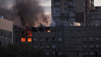 Putin Menggila! Rusia Rudal Pembangkit Listrik-Ukraina Kritis