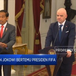 Jokowi dan Presiden FIFA: Tingkatkan Keamanan Pertandingan
