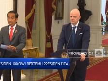 Jokowi dan Presiden FIFA: Tingkatkan Keamanan Pertandingan