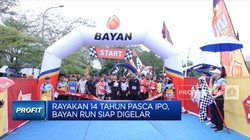 Rayakan 14 Tahun Pasca IPO, Bayan Run Digelar