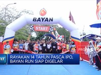 Rayakan 14 Tahun Pasca IPO, Bayan Run Digelar
