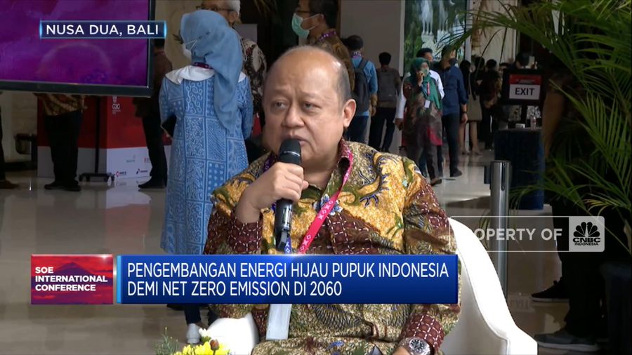Optimisme Pupuk Indonesia Garap Proyek Green & Blue Ammonia