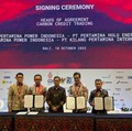 Pertamina Hulu Energi Tandatangani Perjanjian Karbon Kredit