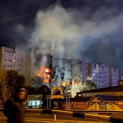 Ngeri! Sukhoi Tabrak Apartemen di Rusia, 6 Tewas