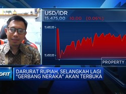 Rupiah Berpotensi ke Atas Rp 15.500/US$, BI Harus Bagaimana?