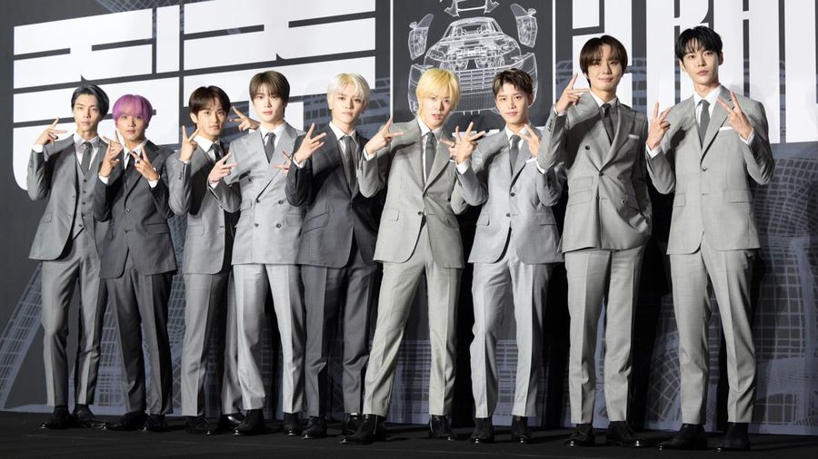 SEOUL, SOUTH KOREA - SEPTEMBER 16: NCT 127 attends NCT 127's 4th album '2 BADDIES' release press conference at Sofitel Ambassador Seoul on September 16, 2022 in Seoul, South Korea. (Photo by The Chosunilbo JNS/Imazins via Getty Images)