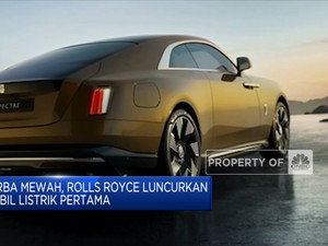 Serba Mewah, Rolls Royce Luncurkan Mobil Listrik Pertama