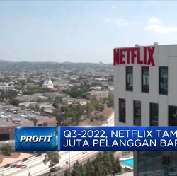 Rilis Laporan Keuangan Q3-2022, Saham Netflix Meroket 14%