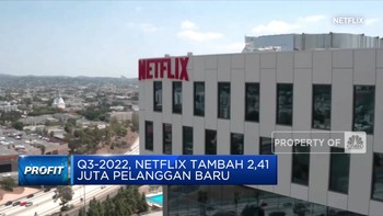 Rilis Laporan Keuangan Q3-2022, Saham Netflix Meroket 14%