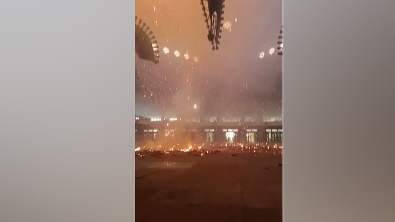 Kubah Masjid Islamic Center, Jakarta Utara. (Tangkapan Layar)