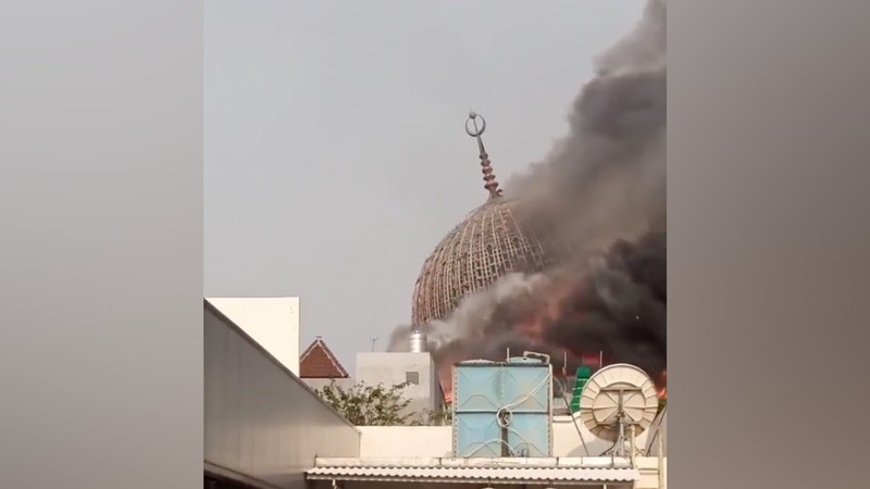 Kubah Masjid Islamic Center, Jakarta Utara. (Tangkapan Layar)