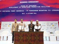 Sinergi BUMN Dukung Suplai Gas dari Energi Terbarukan