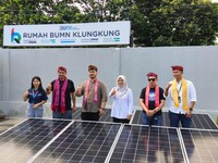 Top! Rumah BUMN Klungkung Tambah Fasilitas Coffee Shop & PLTS