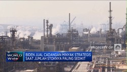 Alasan Biden Jual Cadangan Minyak AS Saat Stok Sekarat
