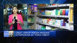 Pedagang Masih Menjual Obat dalam Bentuk Sirop