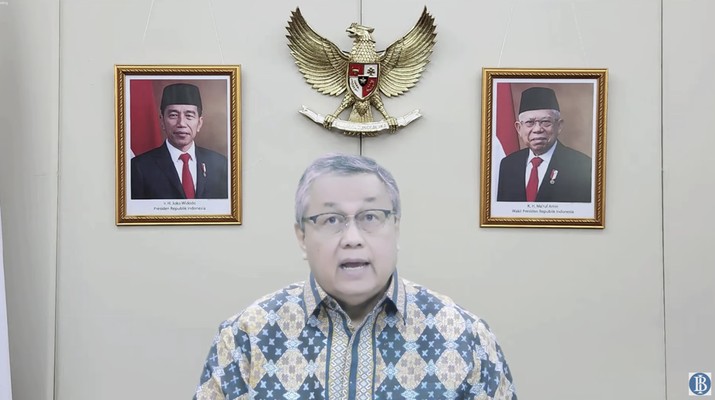 Gubernur Bank Indonesia Perry Warjiyo Mengumumkan Hasil RDG Bulanan Bulan Oktober 2022 dengan Cakupan Triwulanan. (Tangkapan Layar Youtube) Gubernur Bank Indonesia Perry Warjiyo Mengumumkan Hasil RDG Bulanan Bulan Oktober 2022 dengan Cakupan Triwulanan. (Tangkapan Layar Youtube)